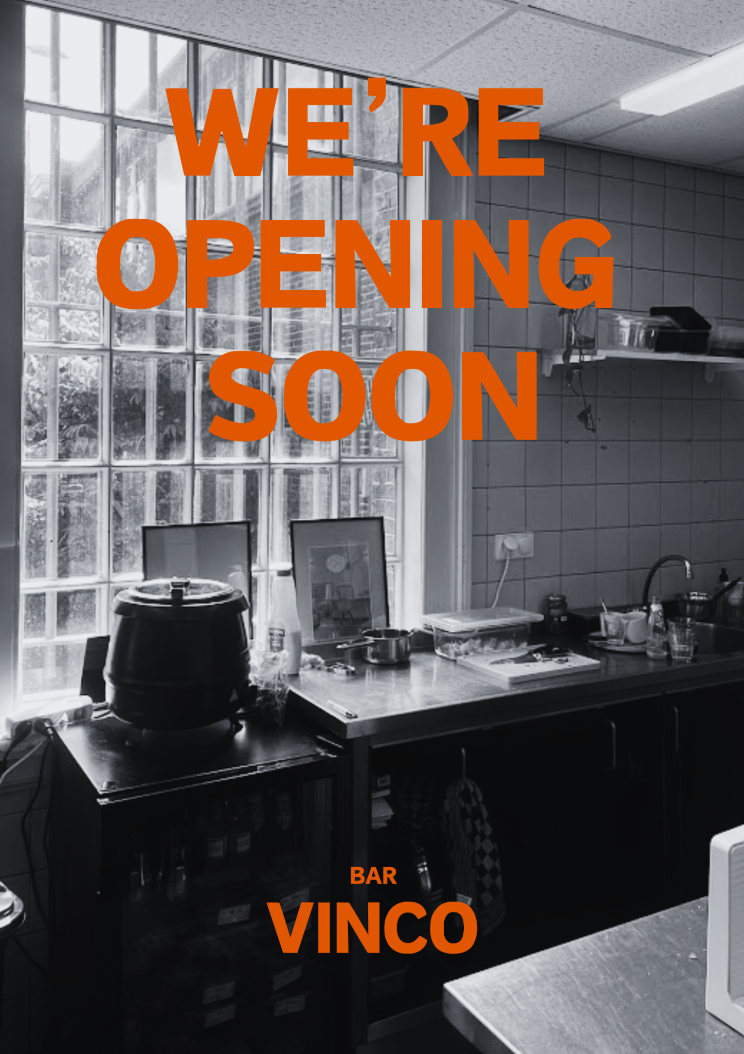 Coming Soon - Bar Vinco